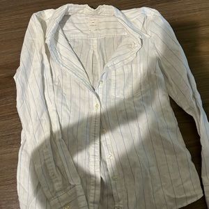 Stripped button down.